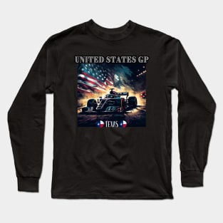 Circuit of the Americas, Austin GP, Texas, formula 1, usa grand prix Long Sleeve T-Shirt